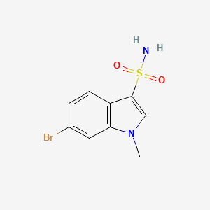 6-bromo-1-methyl-1H-indole-3-sulfonamide