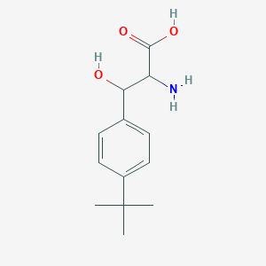 2-Amino-3-(4-(tert-butyl)phenyl)-3-hydroxypropanoic acid