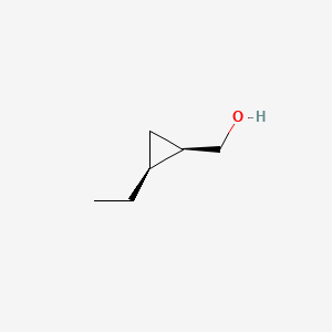 Cyclopropanemethanol, 2-ethyl-, (1R,2S)-rel-