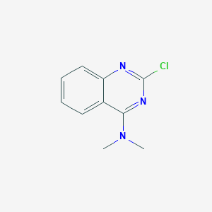 molecular formula C10H10ClN3 B1354639 2-Chloro-N,N-dimethylquinazolin-4-amine CAS No. 35691-16-8