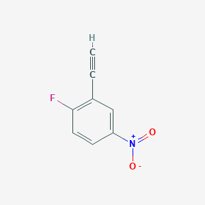 2-Ethynyl-1-fluoro-4-nitrobenzene