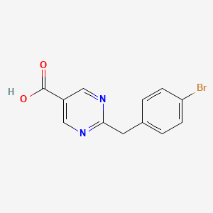 2-(4-Bromobenzyl)pyrimidine-5-carboxylic acid