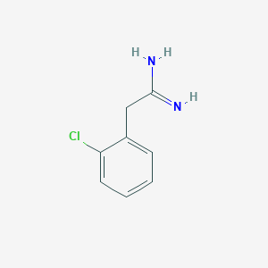 2-(2-Chlorophenyl)ethanamidine