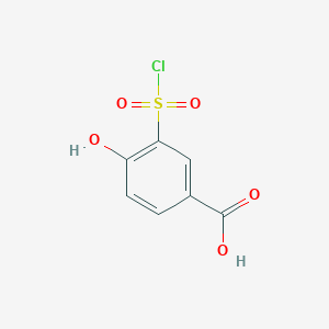3-(Chlorosulfonyl)-4-hydroxybenzoic acid