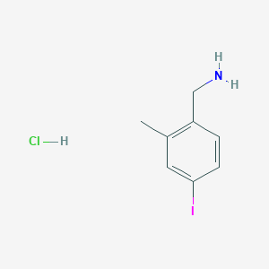 1-(4-Iodo-2-methylphenyl)methanaminehydrochloride