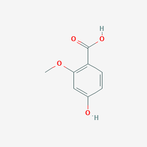 molecular formula C8H8O4 B1354651 4-Hydroxy-2-methoxybenzoic acid CAS No. 90111-34-5