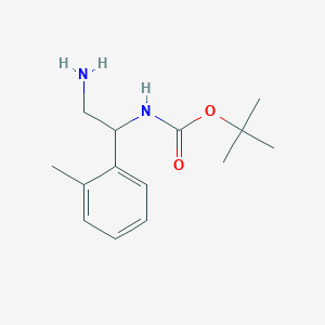 2-(Boc-amino)-2-(2-methylphenyl)ethanamine