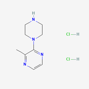 2-Methyl-3-(piperazin-1-yl)pyrazinedihydrochloride