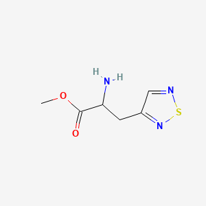 Methyl 2-amino-3-(1,2,5-thiadiazol-3-yl)propanoate