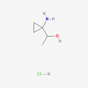 1-(1-Aminocyclopropyl)ethan-1-olhydrochloride