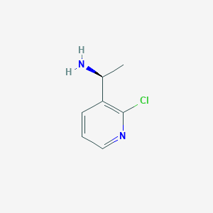 (1s)-1-(2-Chloropyridin-3-yl)ethan-1-amine