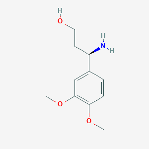 (R)-3-(3,4-Dimethoxyphenyl)-beta-alaninol