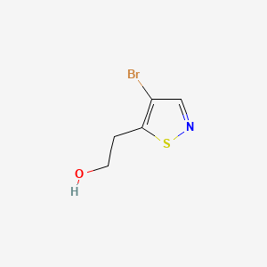 2-(4-Bromo-1,2-thiazol-5-yl)ethan-1-ol