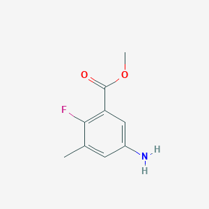 Methyl 5-amino-2-fluoro-3-methylbenzoate