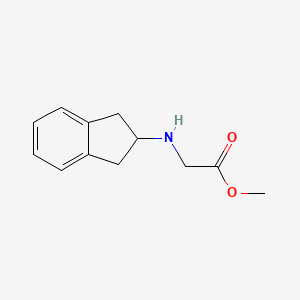 Methyl (2,3-dihydro-1h-inden-2-yl)glycinate