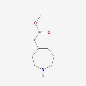 Methyl 2-(azepan-4-yl)acetate