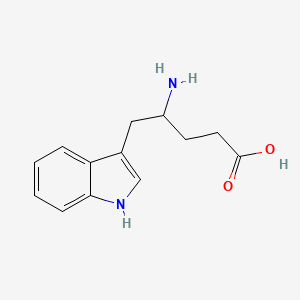 4-amino-5-(1H-indol-3-yl)pentanoic acid