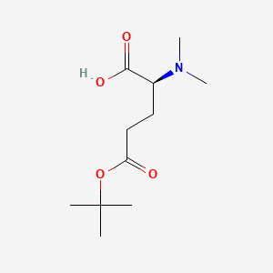 (2S)-5-(tert-butoxy)-2-(dimethylamino)-5-oxopentanoic acid