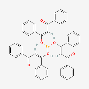 molecular formula C45H36FeO6 B1354705 Tris(dibenzoylmethanato)iron CAS No. 14405-49-3