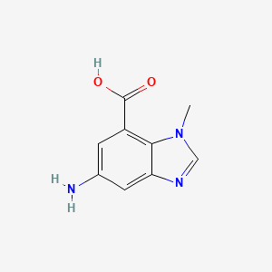 5-Amino-1-methyl-1H-benzimidazole-7-carboxylic acid