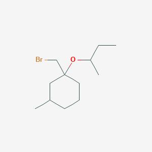 1-(Bromomethyl)-1-(sec-butoxy)-3-methylcyclohexane