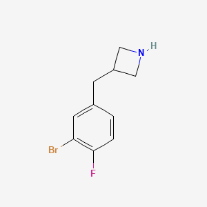 3-(3-Bromo-4-fluorobenzyl)azetidine