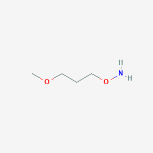molecular formula C4H11NO2 B1354711 O-(3-Methoxypropyl)hydroxylamine CAS No. 343925-88-2
