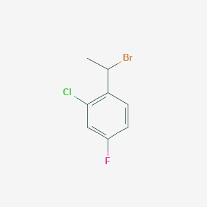 1-(1-Bromoethyl)-2-chloro-4-fluorobenzene