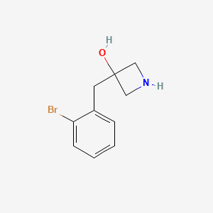 3-(2-Bromobenzyl)azetidin-3-ol