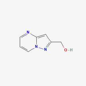 molecular formula C7H7N3O B13547319 Pyrazolo[1,5-a]pyrimidine-2-methanol 