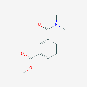 molecular formula C11H13NO3 B1354732 Methyl 3-(dimethylcarbamoyl)benzoate CAS No. 69383-71-7