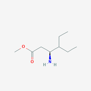 Methyl (S)-3-amino-4-ethylhexanoate