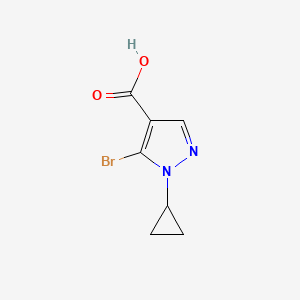 5-bromo-1-cyclopropyl-1H-pyrazole-4-carboxylic acid