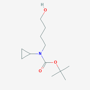 Tert-butyl cyclopropyl(4-hydroxybutyl)carbamate