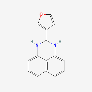 2-(furan-3-yl)-2,3-dihydro-1H-perimidine