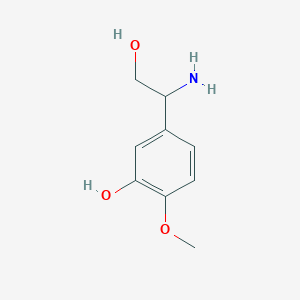 5-(1-Amino-2-hydroxyethyl)-2-methoxyphenol