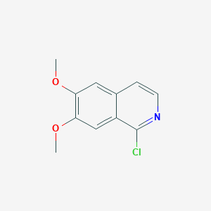 molecular formula C11H10ClNO2 B1354764 1-Chloro-6,7-dimethoxyisoquinoline CAS No. 21560-29-2