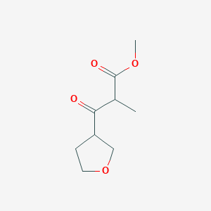 Methyl 2-methyl-3-oxo-3-(tetrahydrofuran-3-yl)propanoate