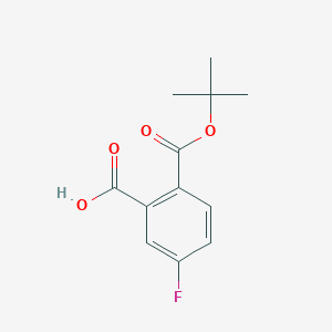 2-(tert-Butoxycarbonyl)-5-fluorobenzoic acid