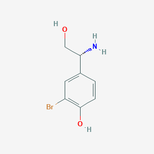 (r)-4-(1-Amino-2-hydroxyethyl)-2-bromophenol