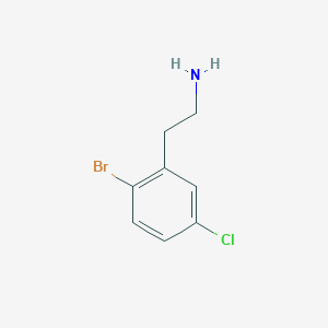 2-(2-Bromo-5-chlorophenyl)ethan-1-amine