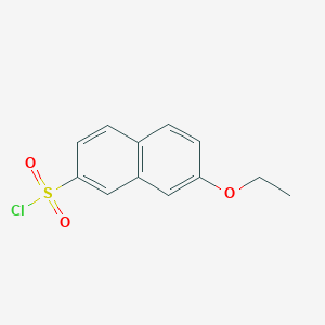 molecular formula C12H11ClO3S B1354814 7-乙氧基萘-2-磺酰氯 CAS No. 186550-33-4
