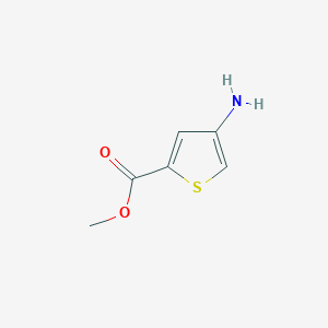 molecular formula C6H7NO2S B1354816 Methyl 4-aminothiophene-2-carboxylate CAS No. 89499-43-4