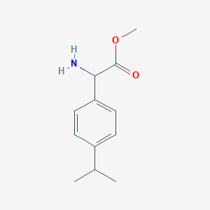 Methyl 2-amino-2-(4-isopropylphenyl)acetate