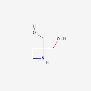 [2-(Hydroxymethyl)azetidin-2-yl]methanol