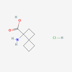 1-Aminospiro[3.3]heptane-1-carboxylicacidhydrochloride