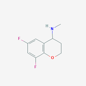 6,8-Difluoro-N-methylchroman-4-amine