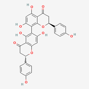 molecular formula C30H22O10 B1354838 Rhusflavone 