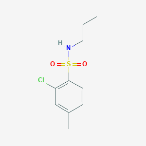 2-chloro-4-methyl-N-propylbenzenesulfonamide