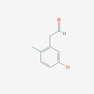 2-(5-Bromo-2-methylphenyl)acetaldehyde